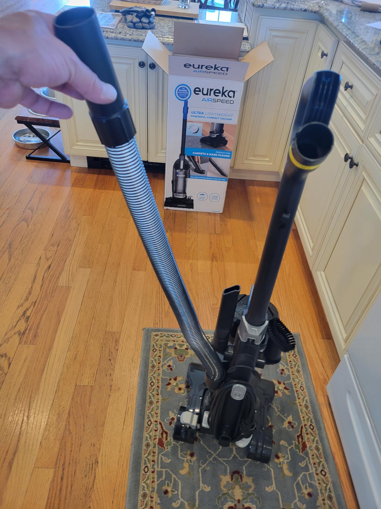 Eureka Airspeed Ultra-Lightweight Pet Hair Upright Vacuum NEU10AE5 customer photo 1