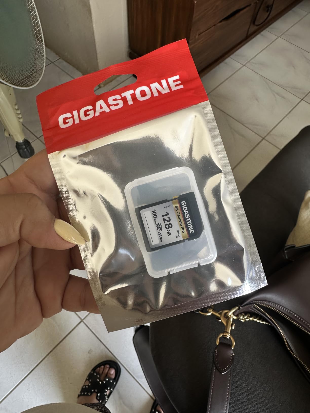 GIGASTONE 128GB SD Card, SDXC Memory Card, 4K UHD | 150MB/s Read, 4K Camera Pro, UHS-I A1 V30 U3 Class 10 Compatible with Digital Camera, Full-Sized SD Card, with 1 Mini Case customer photo 2