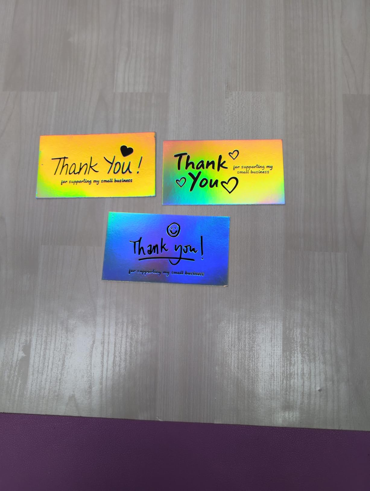 120Pcs Thank You Cards Small Business, Mini 6 Styles Thank You for Supporting Cards Notes Shopping Kraft Thanks Greeting Cards for Retail Store Owner Goods Customer 2x3.5 Inch customer photo 1