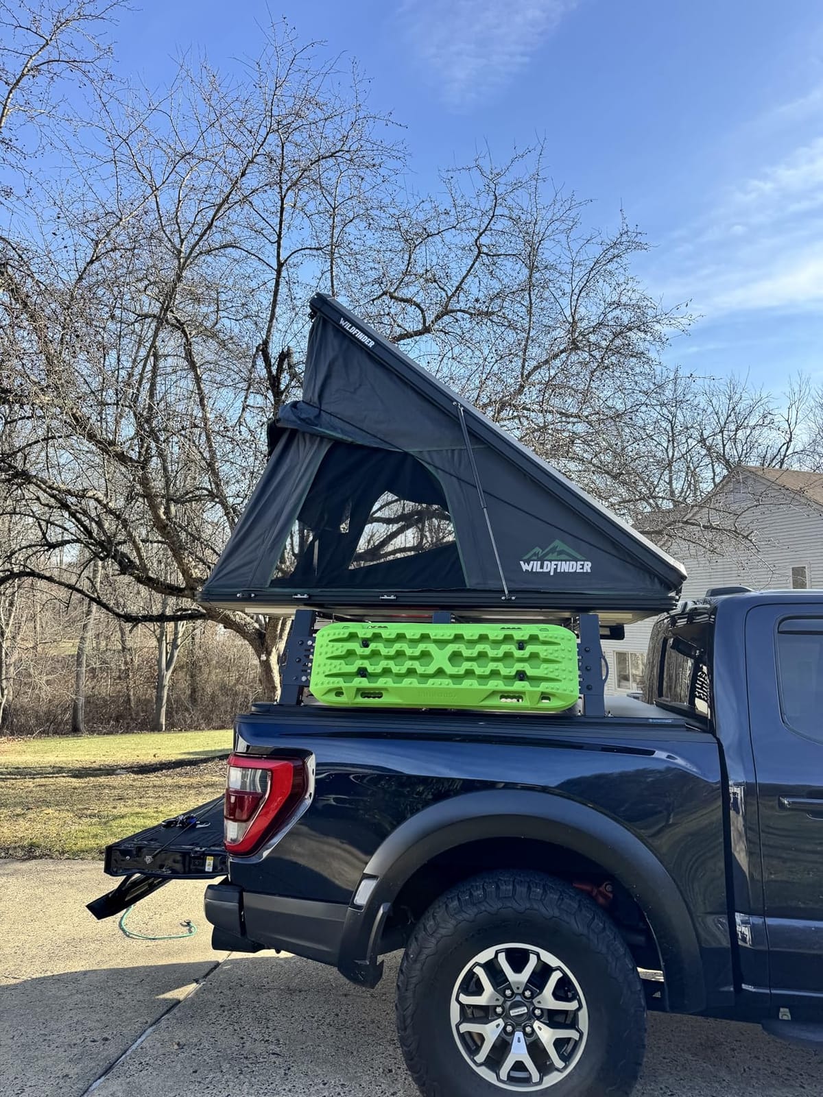Rhino USA Off-Road Traction Boards (2-Pack) - Sand, Mud & Snow (Black) | Mountable Tire Traction Mats/Recovery Boards for 4x4 Vehicles. Heavy Duty Zipper Bag & Leashes Included customer photo 2