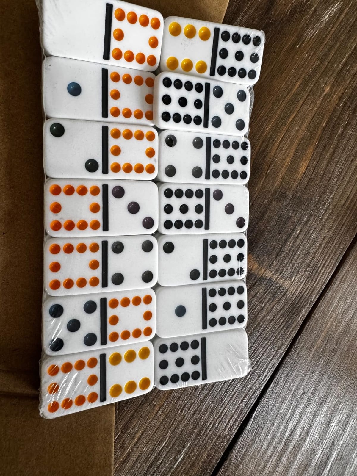 Queensell Mexican Train Dominoes Set with Wooden Hub, Domino Tile Board Games - Double 12 Dominos Set for Family Game Night for Adults and Kids Ages 8 and up customer photo 1
