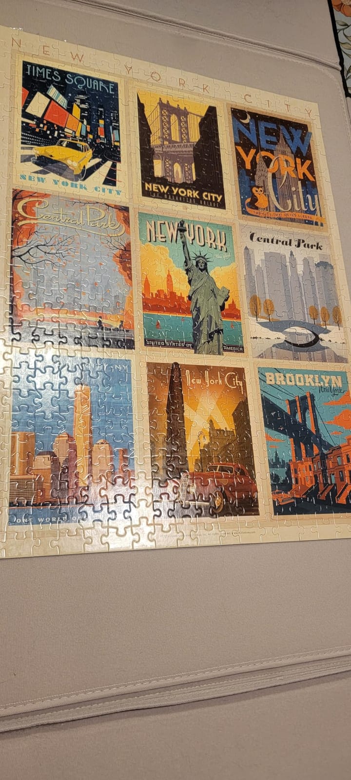 YAKAMOZ Jigsaw Puzzle Glue Clear, Quick Drying with Scraper, 200mL | Puzzle Preservation | Glossy Finish | Even Spreading | Creative Projects customer photo 2