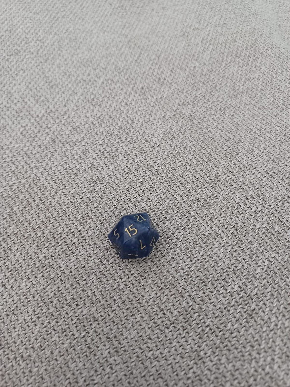 mookaitedecor 7 PCS Grey Agate Stone DND Dice Set for RPG MTG Table Games | Crystal DND Dice, Role Playing Dice, Dungeons and Dragons customer photo 1