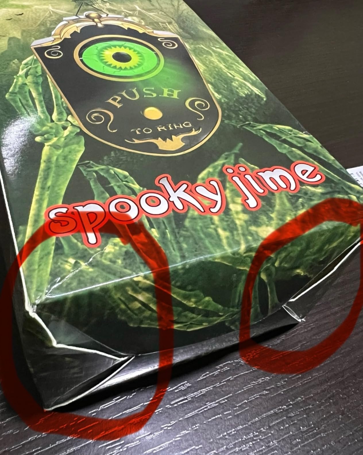Venforze Halloween Decorations, Halloween Doorbell, Animated Eyeball with Spooky-Sounds, Halloween Decor with Lightup Eyeball, Trick Or Treat Event for Kids, for Haunted House Halloween Party customer photo 1