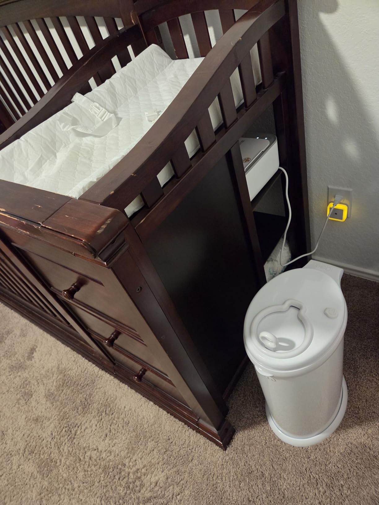 Chefhandy Baby Wipe Warmer with Surround Heating, Large Capacity, White | Fits baby wipes and most adult-size wipes, 3 temperature settings customer photo 2