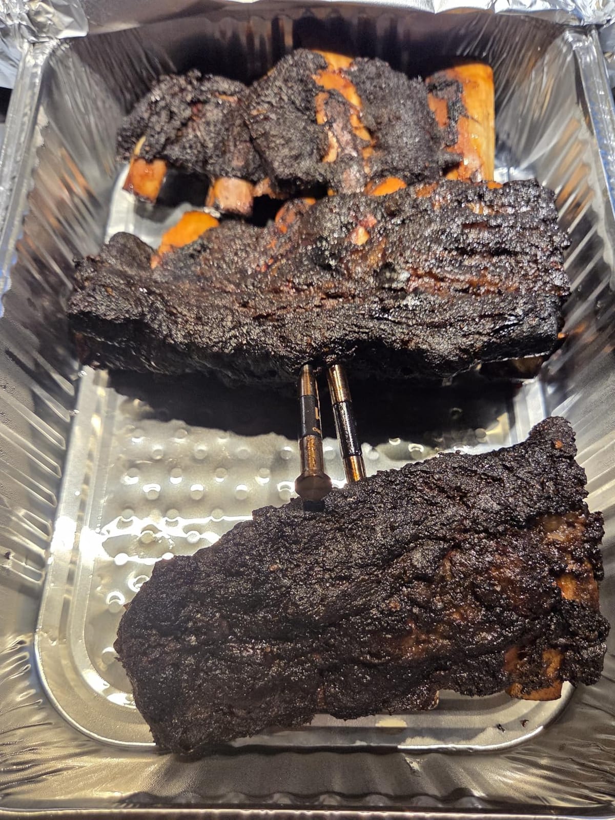 Pit Boss 3-Series Gas Vertical Smoker, Red Hammertone - 10773 customer photo 1