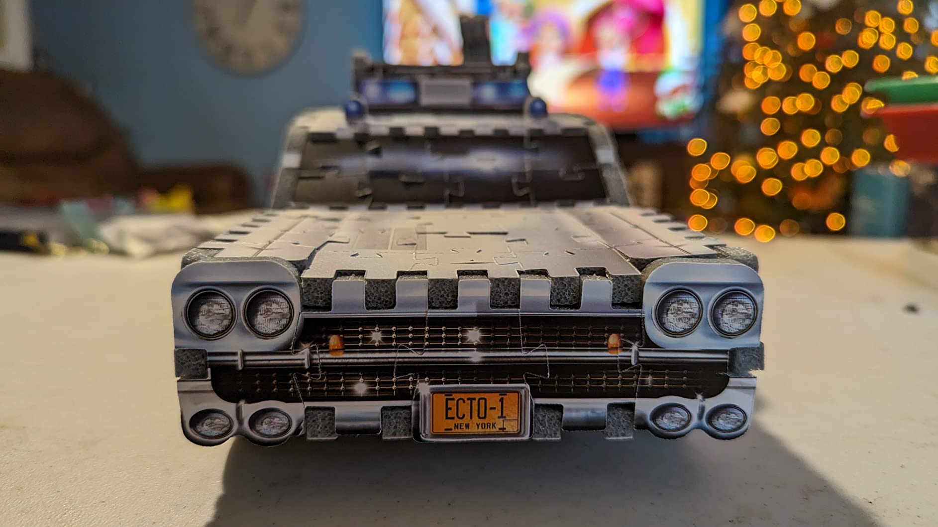 Wrebbit3D Ghostbusters 3D Puzzle Model of Ecto 1 | 280 Jigsaw Puzzle Pieces | Build the Iconic Car Ectomobile and Bust Ghosts All Over New York customer photo 1
