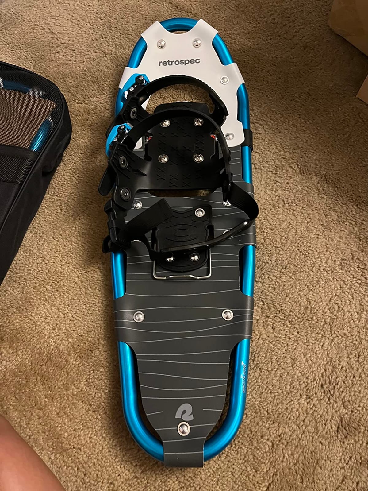 Retrospec Drifter Snowshoes for Women & Men - Lightweight Aluminum Frame Snow Shoes with Double Ratchet Binding System, Heel Lifts & Carry Bag for All Terrain Hiking & Winter Sports customer photo 2