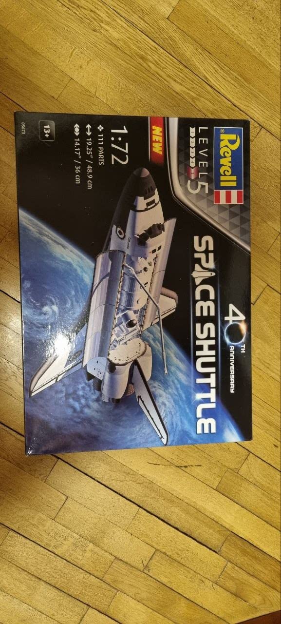 Revell 1/72 Space Shuttle 40th Anniversary Model Kit for Building customer photo 2