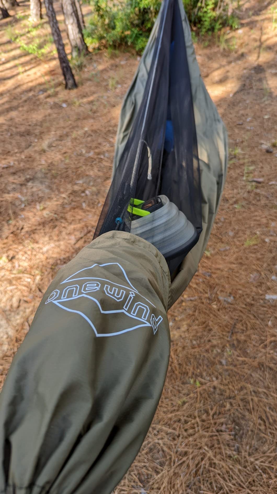 Onewind 11ft Ultralight Camping Hammock with Mosquito Net and Ridgeline customer photo 2