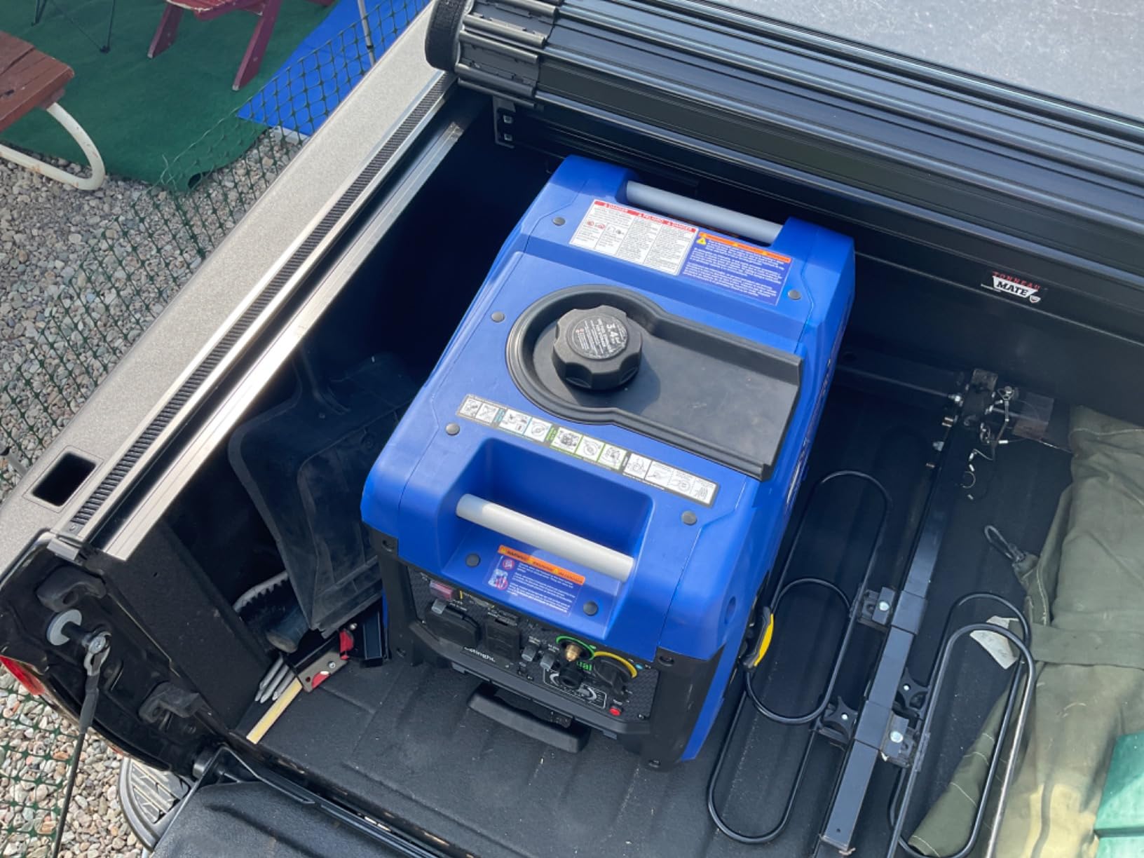 Westinghouse 5000 Peak Watt Super Quiet Dual Fuel Portable Inverter Generator, Remote Electric Start, Gas & Propane Powered, RV Ready 30A Outlet, Parallel Capable, Blue/Black customer photo 2