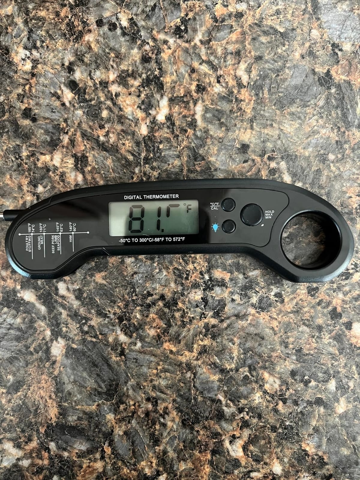 Meat Thermometer Digital, Instant Read Meat Thermometer for Grill and Cooking, Waterproof Food Thermometer for Kitchen and Outside, BBQ, Turkey, Candy, Liquids, Beef customer photo 1