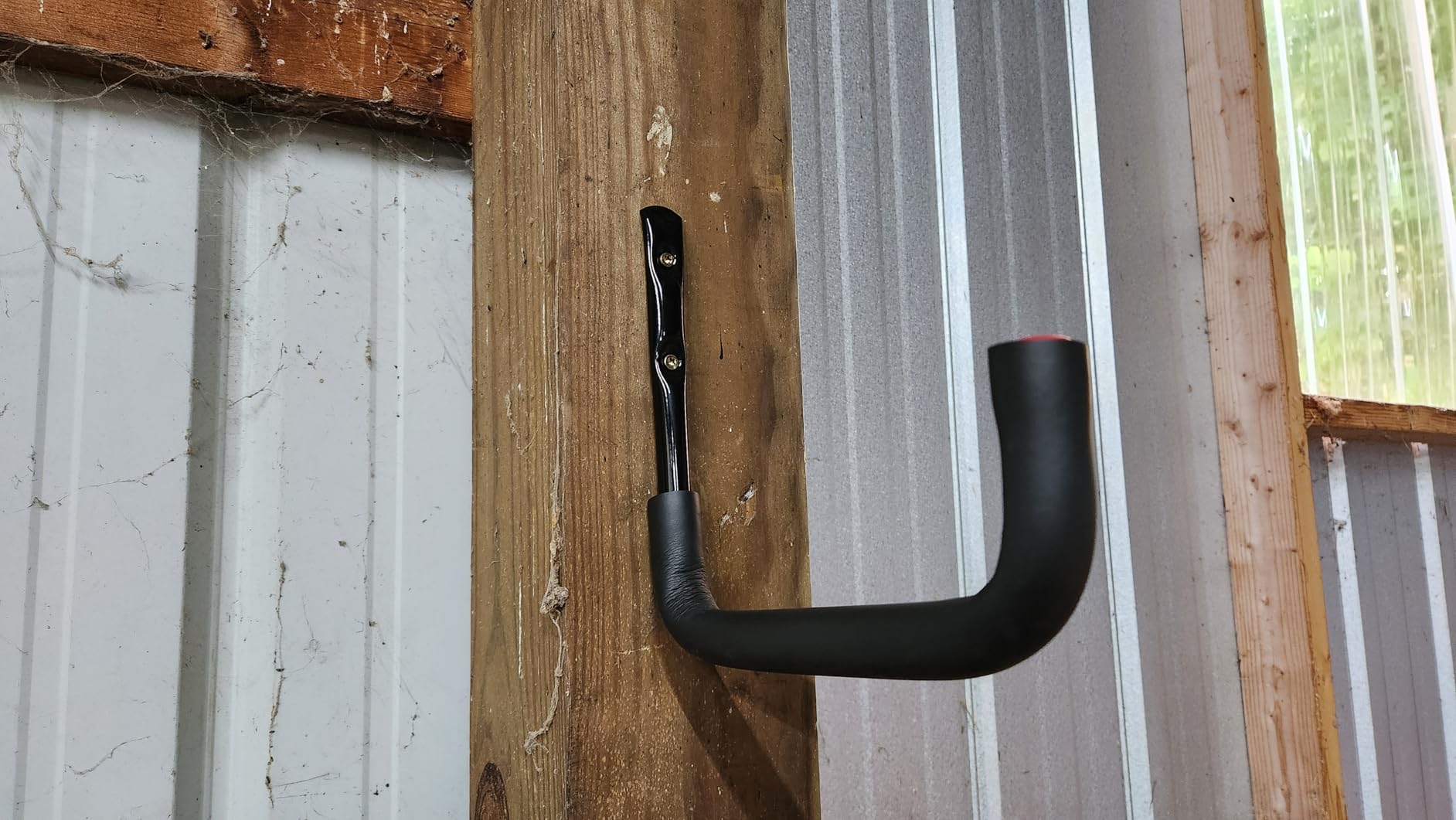 Garage Storage Ladders Hooks, 6 Pack Heavy Duty Utility Hanger, 9.8IN Wall Mount Rack Safely Holds 50 Pounds customer photo 1