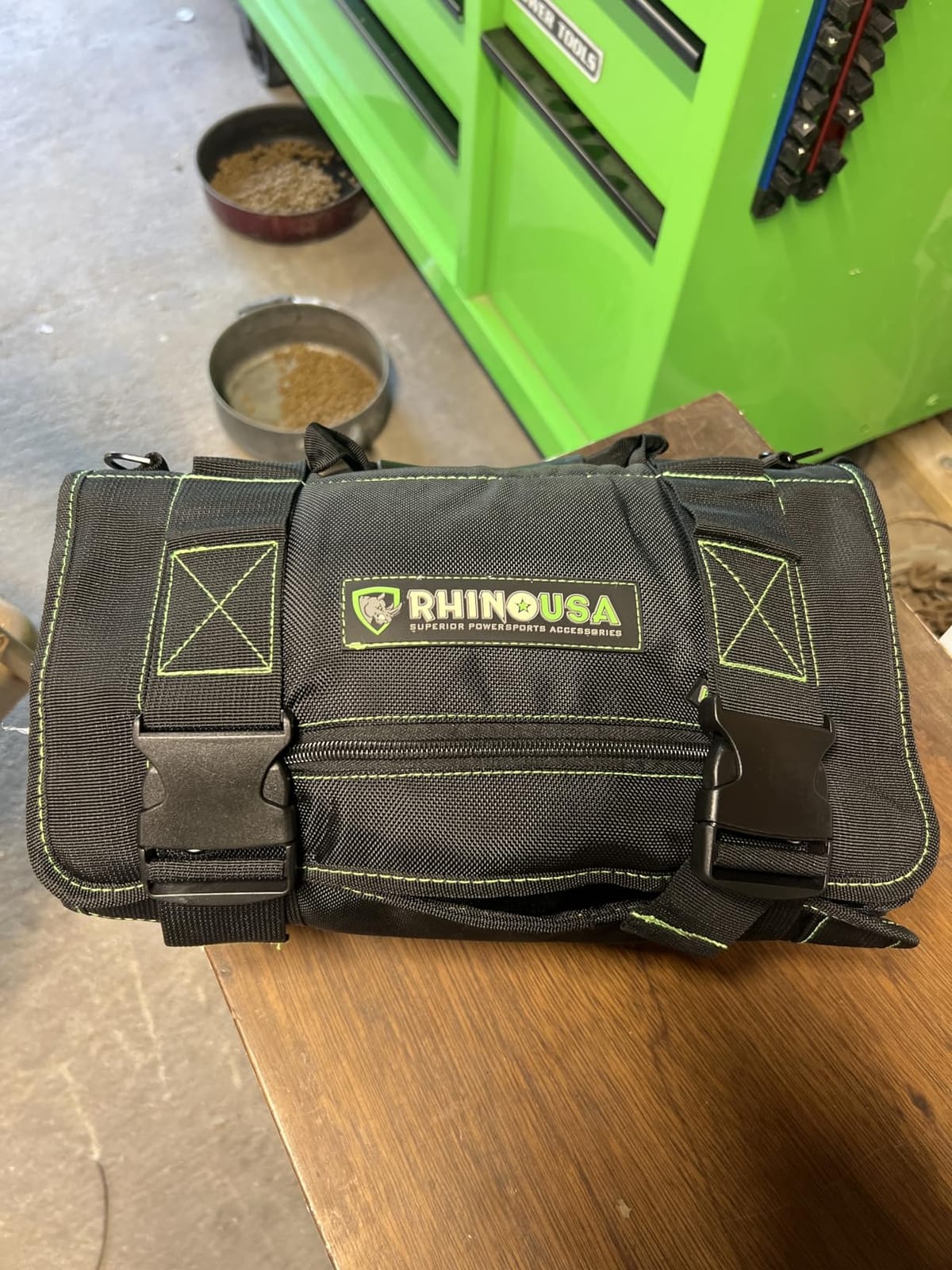 Rhino USA Tool Bag Roll - Heavy Duty Canvas Organizer for Tools | Labeled & Removable Pouches for Ultimate Travel Tool Storage. For UTV, Car, Truck, 4x4 Offroad & Garage Use. Camo customer photo 1