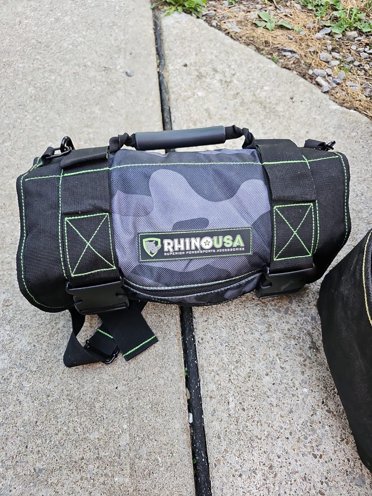 Rhino USA Tool Bag Roll - Heavy Duty Canvas Organizer for Tools | Labeled & Removable Pouches for Ultimate Travel Tool Storage. For UTV, Car, Truck, 4x4 Offroad & Garage Use. Camo customer photo 2