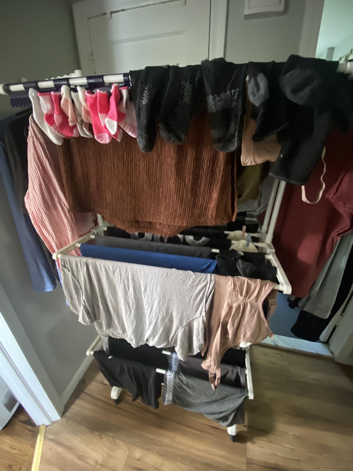HOMIDEC Clothes Drying Rack, 4-Tier(67.7