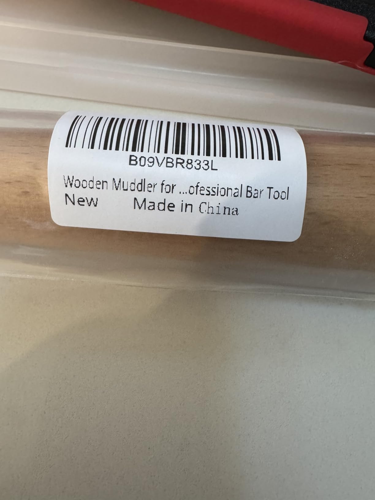 Wooden Muddler for Cocktails 10 Inch, Home and Bar Muddler for Mojitos, Fruit Drinks, Sturdy Wood, Professional Bar Tool customer photo 1