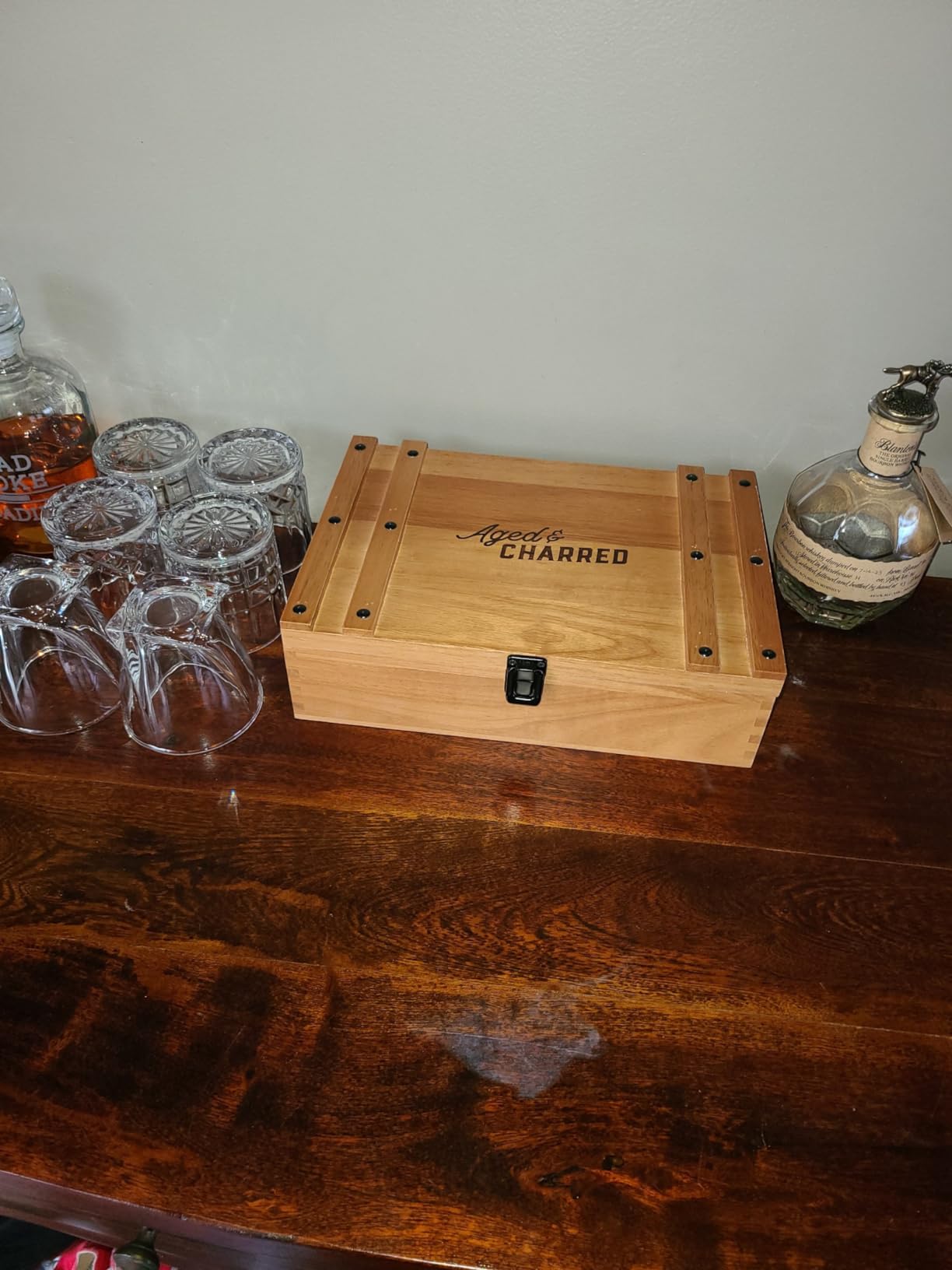 Whiskey Cocktail Smoker Kit with Torch, Old Fashioned Syrup & 8 Flavors Wood Chips - Premium USA Oak Smoker - Old Fashioned Smoker Kit - Bourbon Gifts for Men Dad (with Butane) customer photo 1
