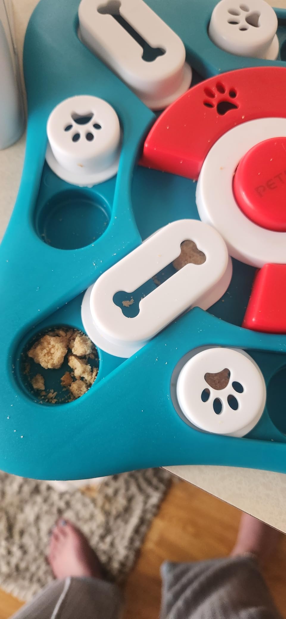 PETSTA Dog Puzzle Toys, Treat Dispensing Dog Enrichment Toys for IQ Training and Brain Stimulation, Interactive Mentally Stimulating Toys as Gifts for Puppies, Cats, Dogs customer photo 1
