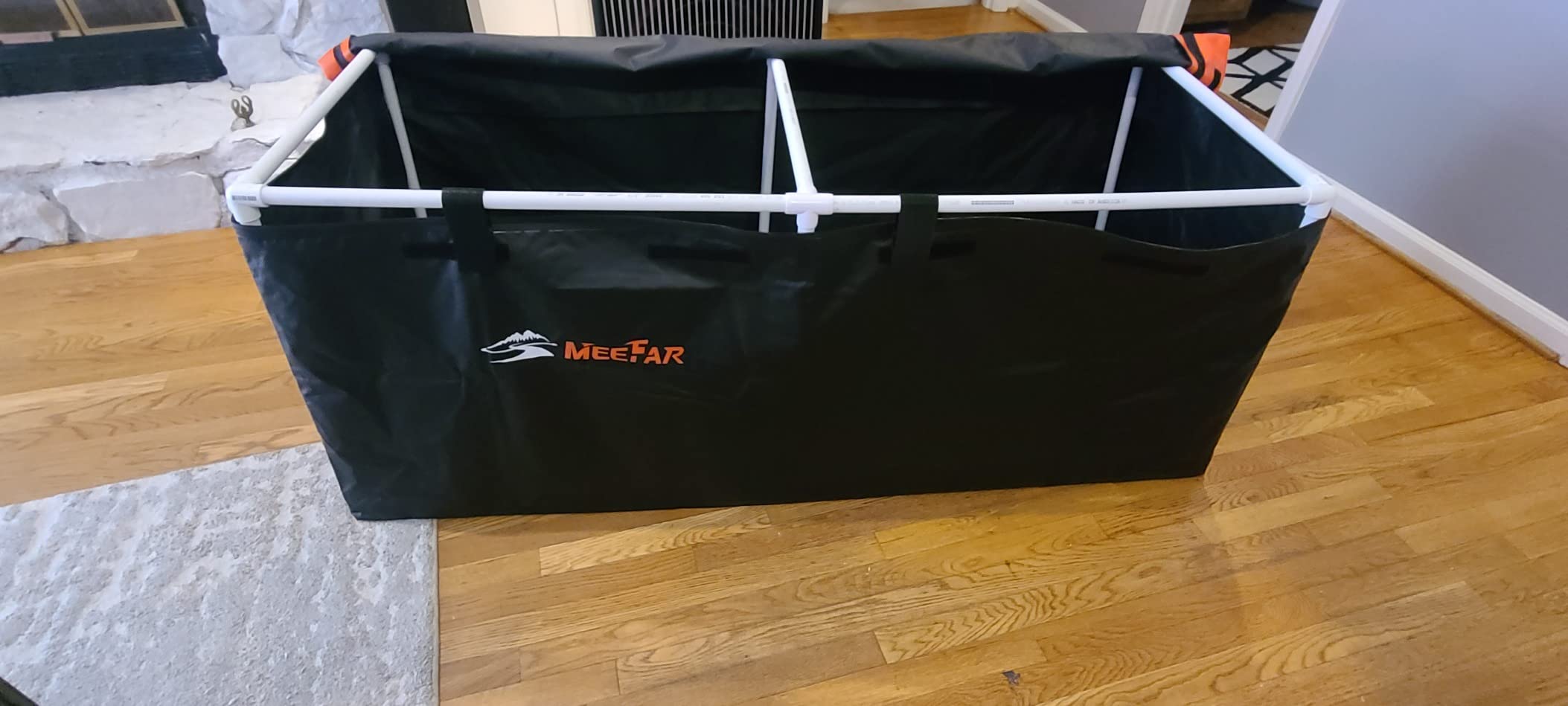 Car Roof Bag Rooftop Cargo Carrier Bag Waterproof 21 Cubic Feet roof Cargo | Soft Shell Luggage rack bag for All Vehicle with/Without Rack,Includes Anti-Slip Mat,10 Reinforced Straps,6 Door Hooks,Lock customer photo 1