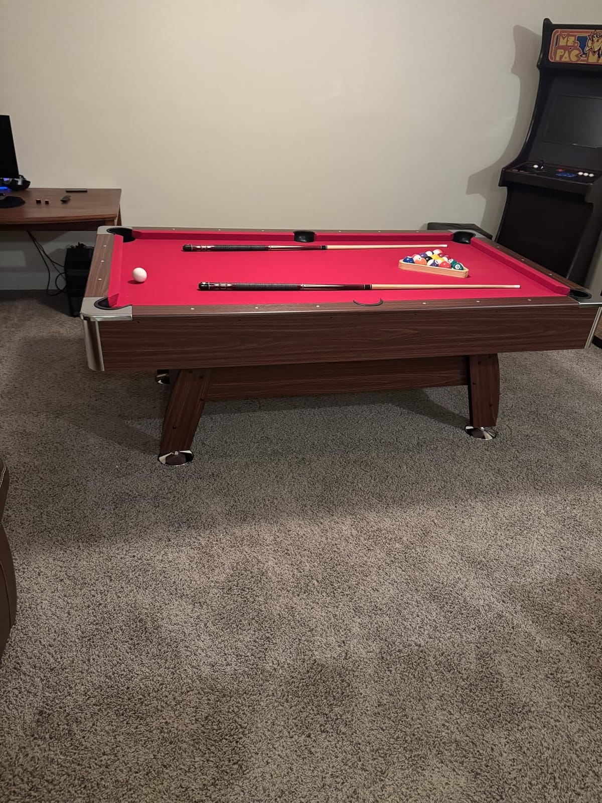 RACK Draco 7-Foot Tournament Billiard/Pool Table - Professional Competition Game Table customer photo 2