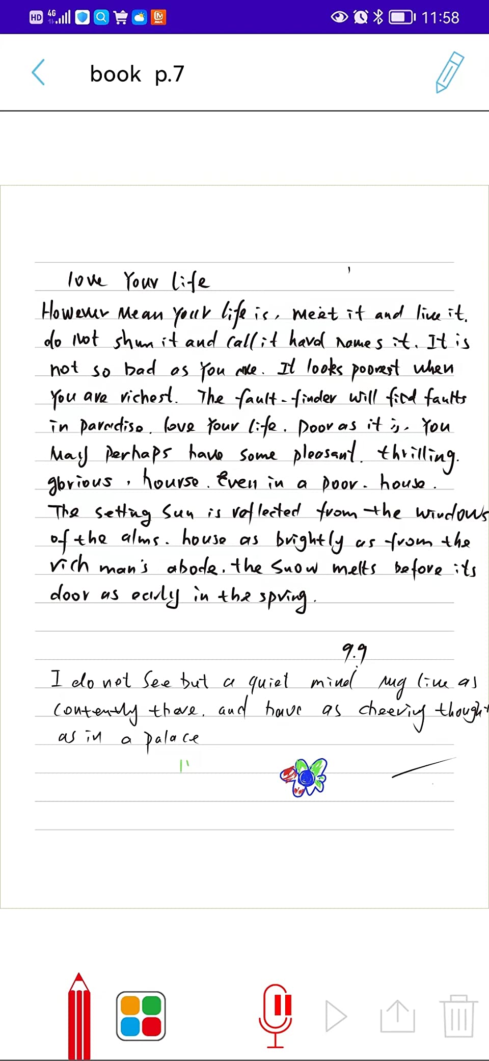 2 in 1 Digital Pen Smart Pen Writing Set, Includes Smartpen, Notebook, Use with Ophaya App for Notes Taking, Recording, Storing customer photo 2