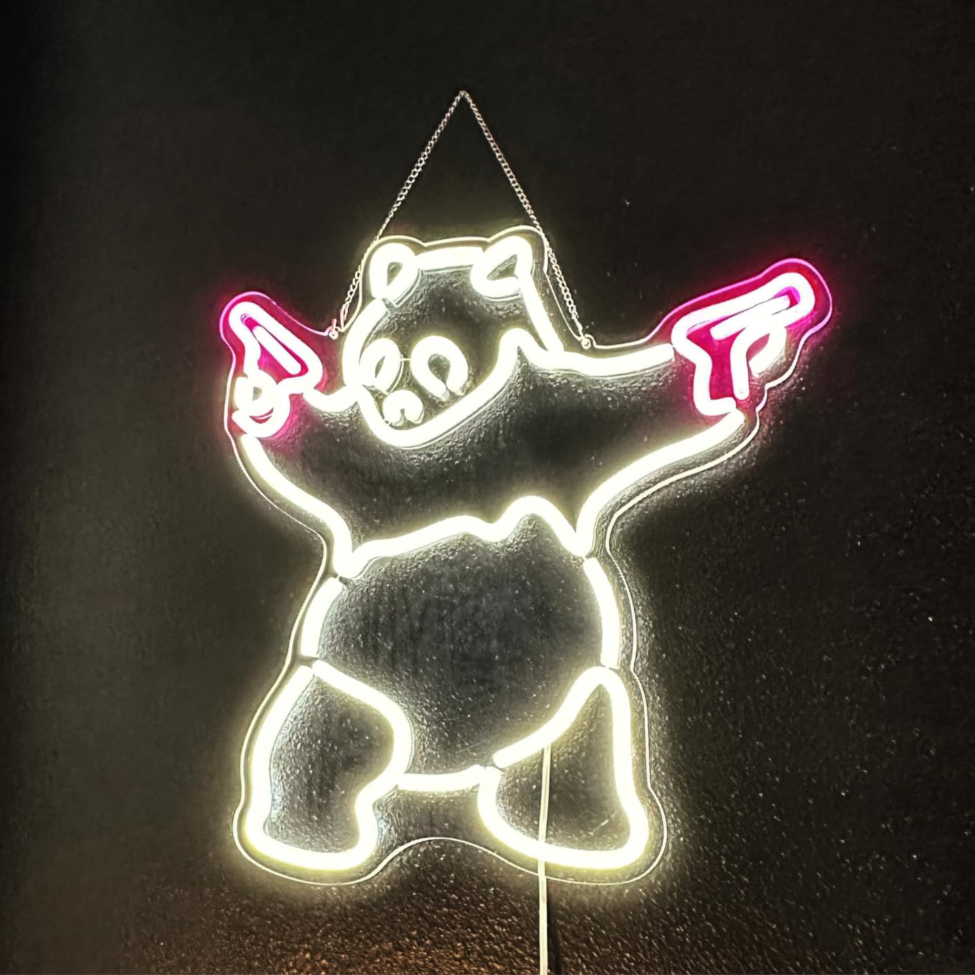 Roouneon Game Room Billiards Neon Sign LED Dimmable Game Zone Room Beer Bar Man Cave Art Gaming Neon Light Signs Neon Lights Wall Artwork Sign customer photo 1