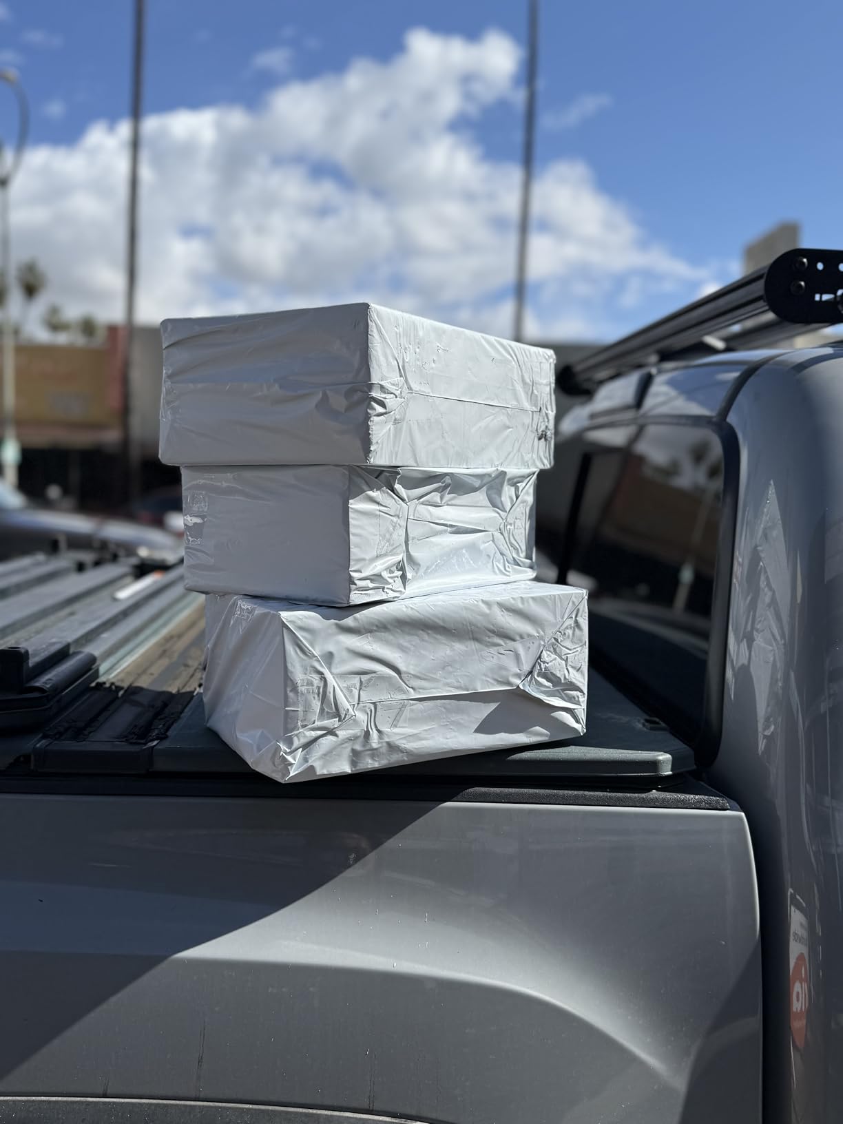 White Poly Mailers 14.5x19 in, Shipping Bags, 100 Pcs | Mailer bags for shipping clothes and large shipping envelopes for packing shirts, hoodies, and apparel. customer photo 2