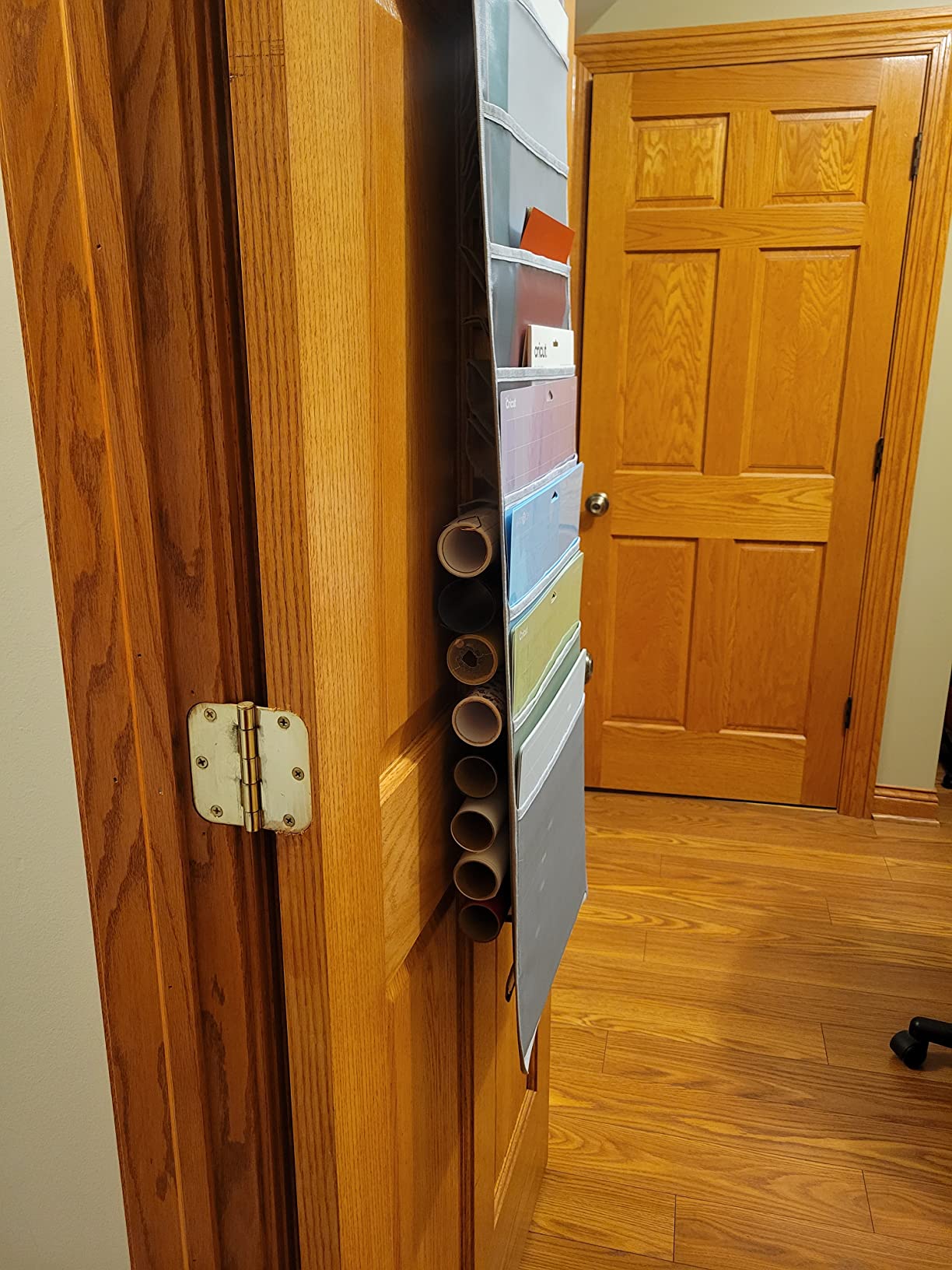Hanging Vinyl Organizer, Double-Sided, 12x12 Paper Storage customer photo 1