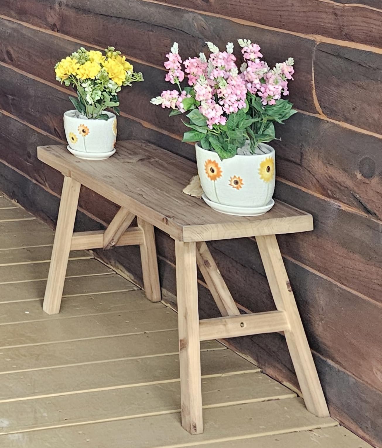 Gray Flower Pots, Texture Ceramic Plant Pots for Indoor Plants Set of 3 | Planters with Saucer | Cute Garden Pots | 6.7/5.5/4 Inch Succulent Pots | Indoor Decor Pots for Plants | Outdoor Garden Pots customer photo 2