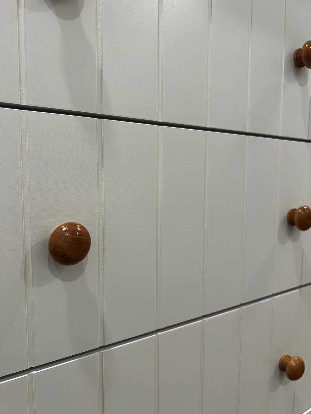 FOTOSOK White Dresser, Chest of Drawers, Modern 6 Drawer Nursery Dressers | Double Wide Organizer Storage Cabinet for Closet, Bedroom, Living Room, Hallway, Nursery Dresser For Baby Clothes customer photo 2