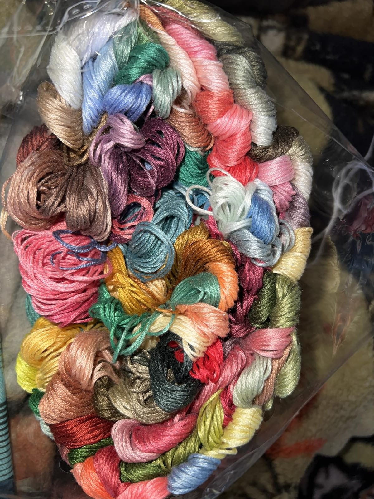 Athena's Elements Embroidery Floss | Rainbow Thread for Embroidery, Cross Stitch Thread, Crafting Arts Embroidery Strings Bulk with Needles Plus White and Black Floss (447 Colors) customer photo 1