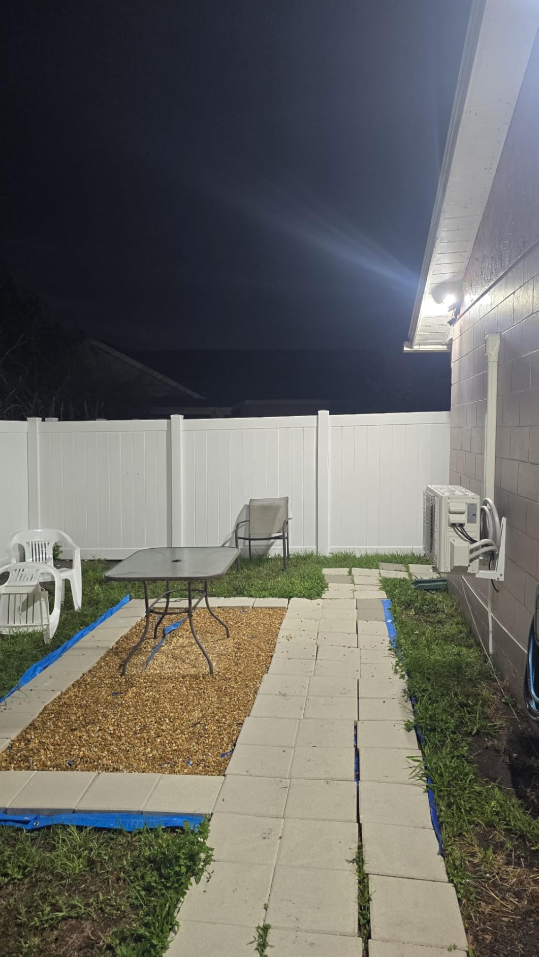 LUTEC 72W 7500LM LED Security Lights Motion Sensor Light Outdoor, 5000K Daylight, IP65 Waterproof, Dusk to Dawn, 3-Head Motion Detected Flood Light for Garage, Yard, Porch(Black) customer photo 1