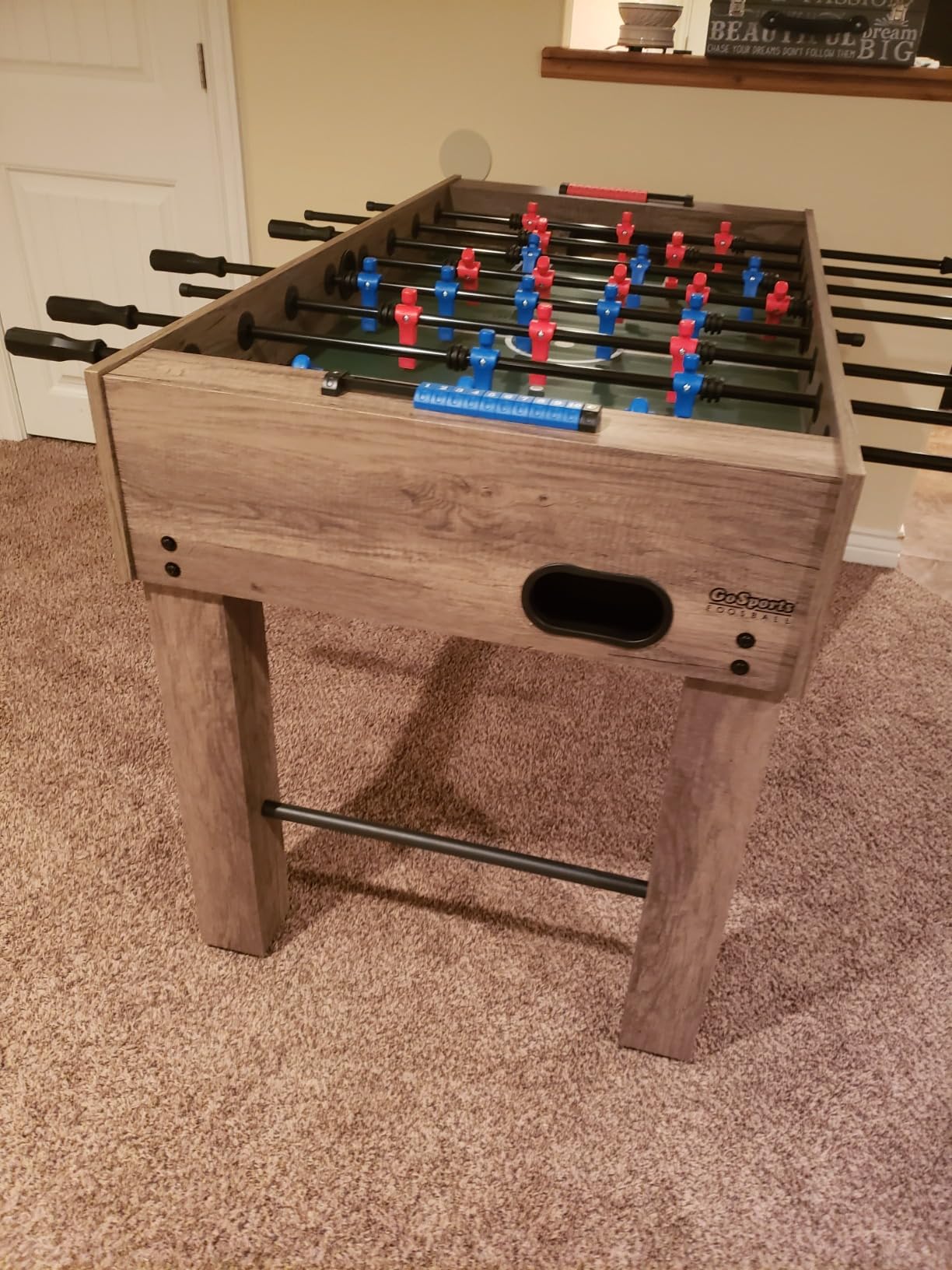 GoSports 54 Inch Full Size Foosball Table for Adults - Perfect for Home, Office or Game Room - Choose Color customer photo 2