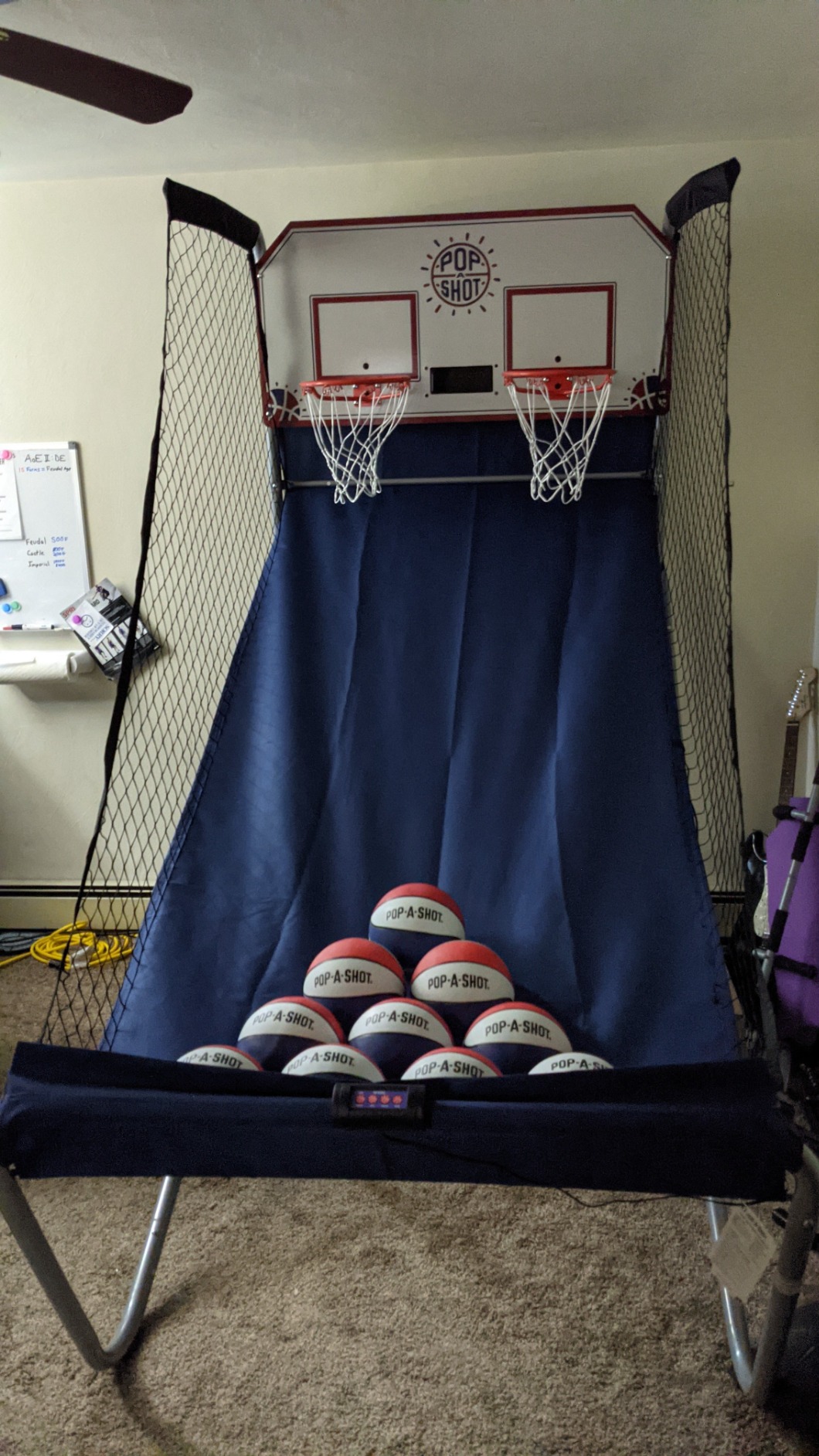 Pop-A-Shot Home Dual Shot | 2-Hoop Indoor Electronic Arcade Basketball customer photo 1