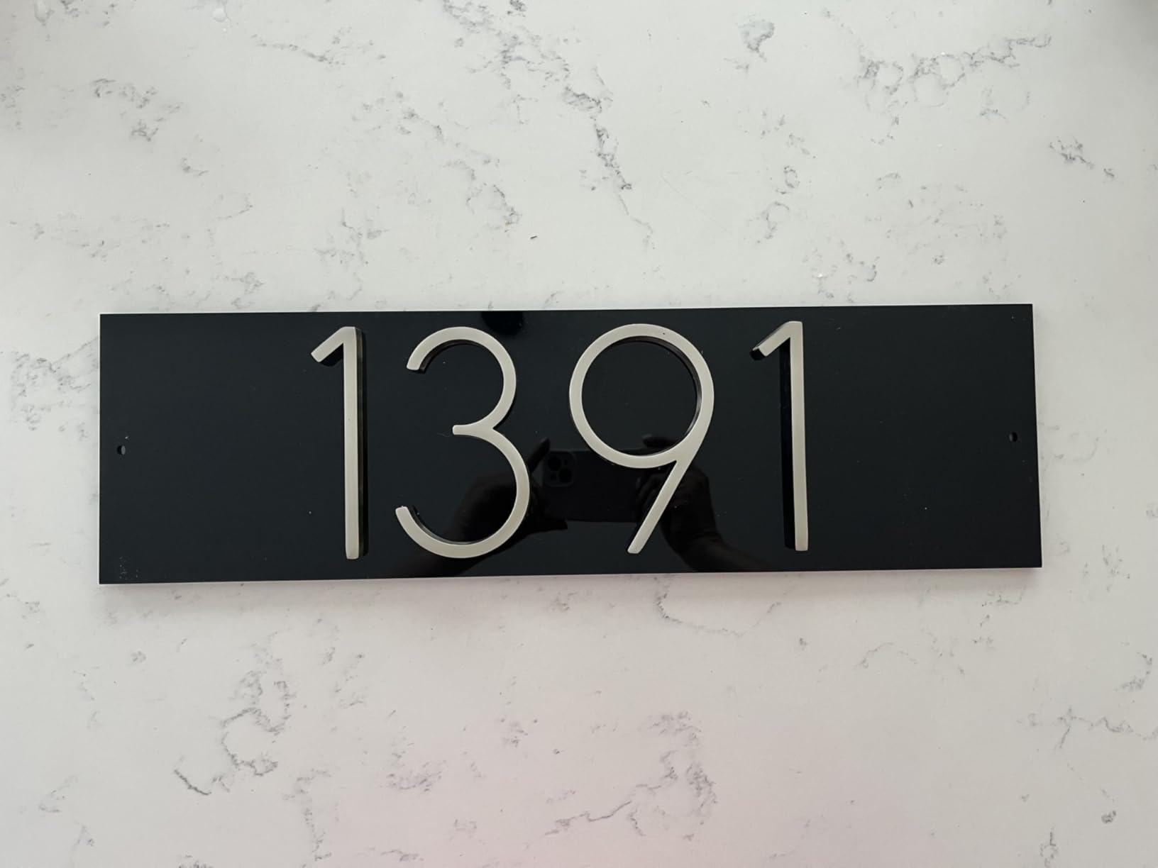 House Address Plaque For Outside Address Sign Numbers House Numbers Plaque Address Plaque For House Numbers customer photo 1