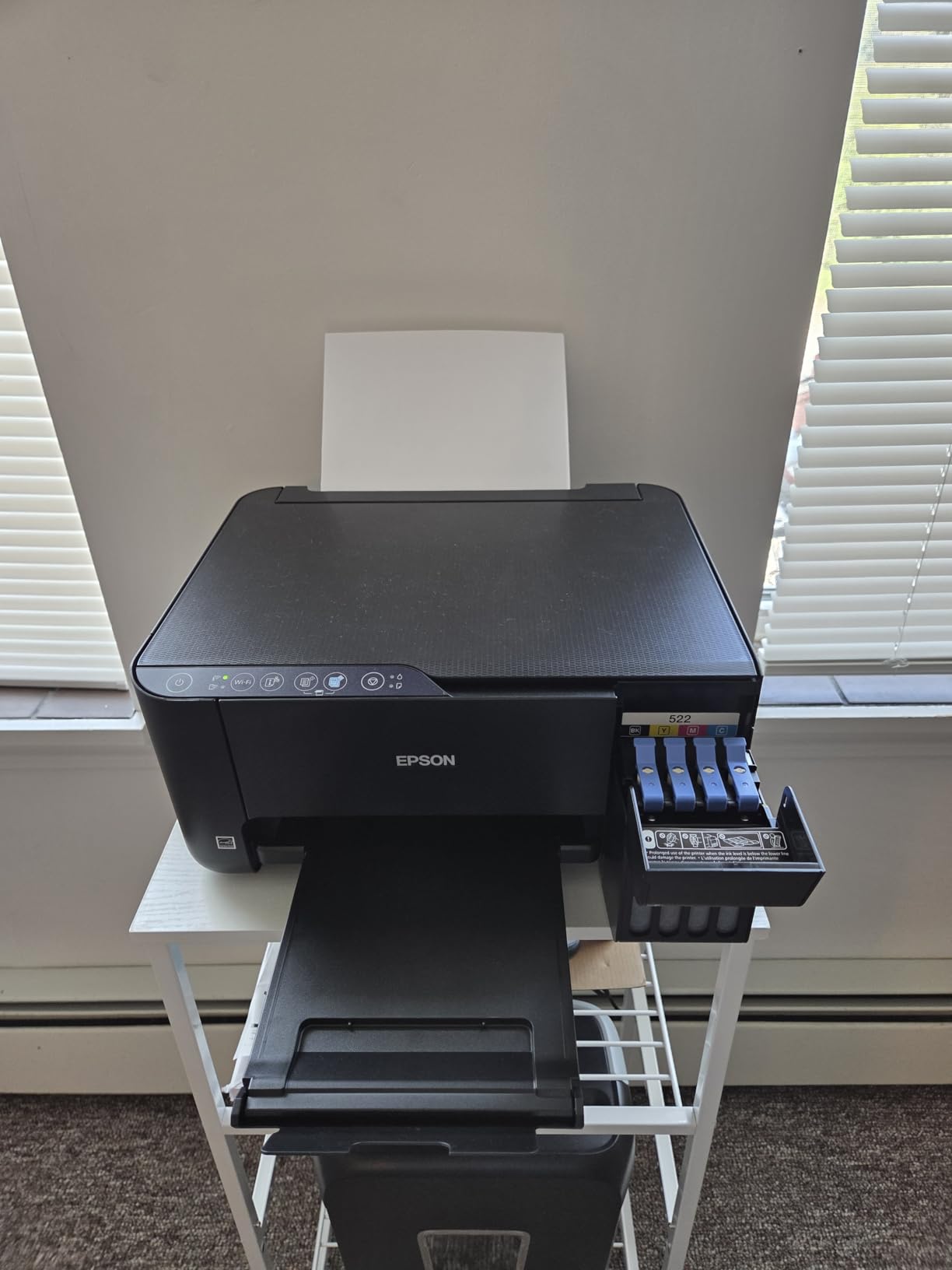 Epson EcoTank ET-2400 Wireless Color All-in-One Cartridge-Free Supertank Printer with Scan and Copy for Everyday Home Printing, Black customer photo 1