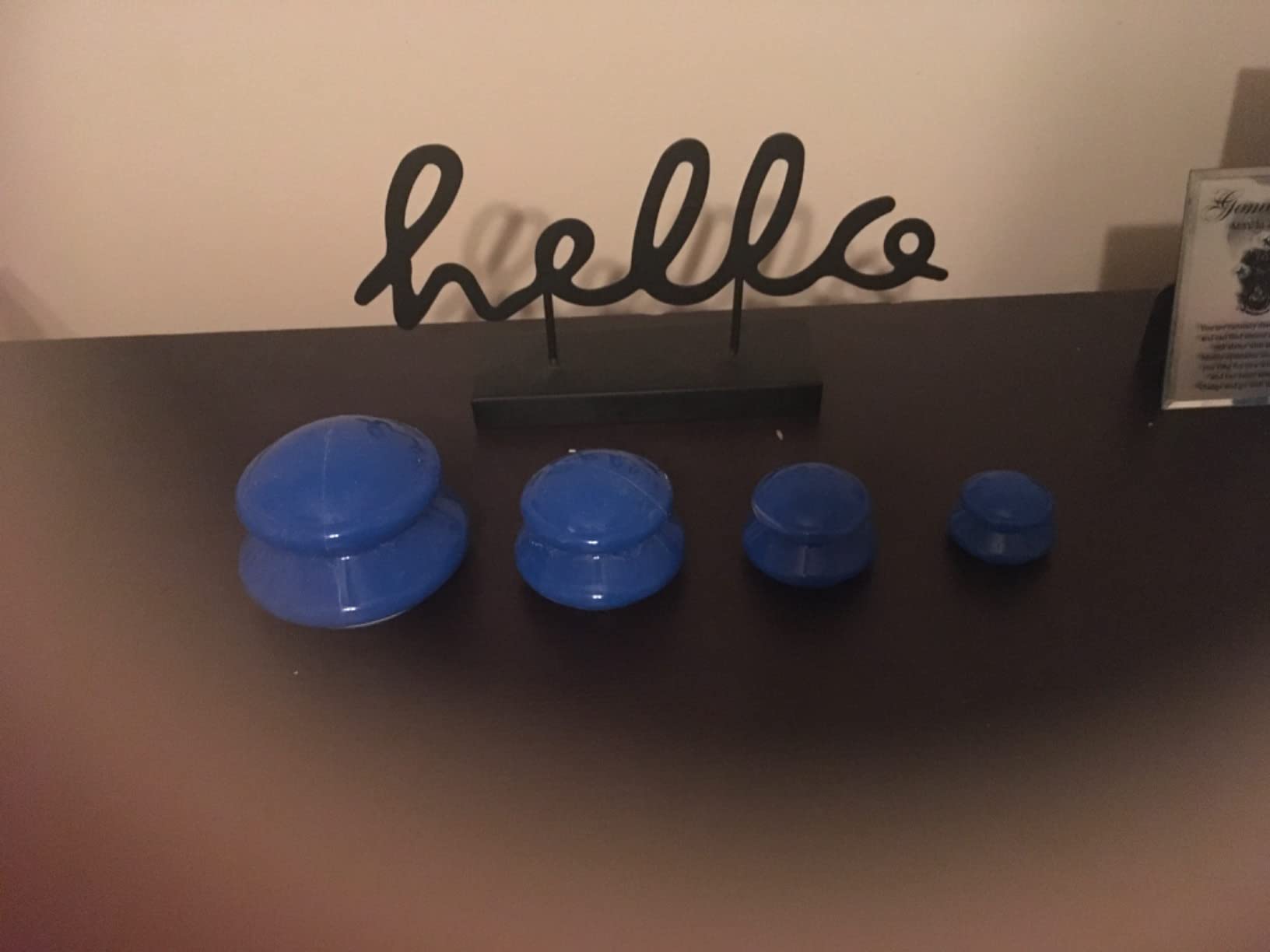 Silicone Cupping Therapy Set, Cupping Set Massage Therapy Cups, Massage Cups | Body Sculpt Cup, Cellulite Reduction Cupping Kit, Muscle and Joint Pain Myofascial Cupping Massager, Studio Home SPA customer photo 1