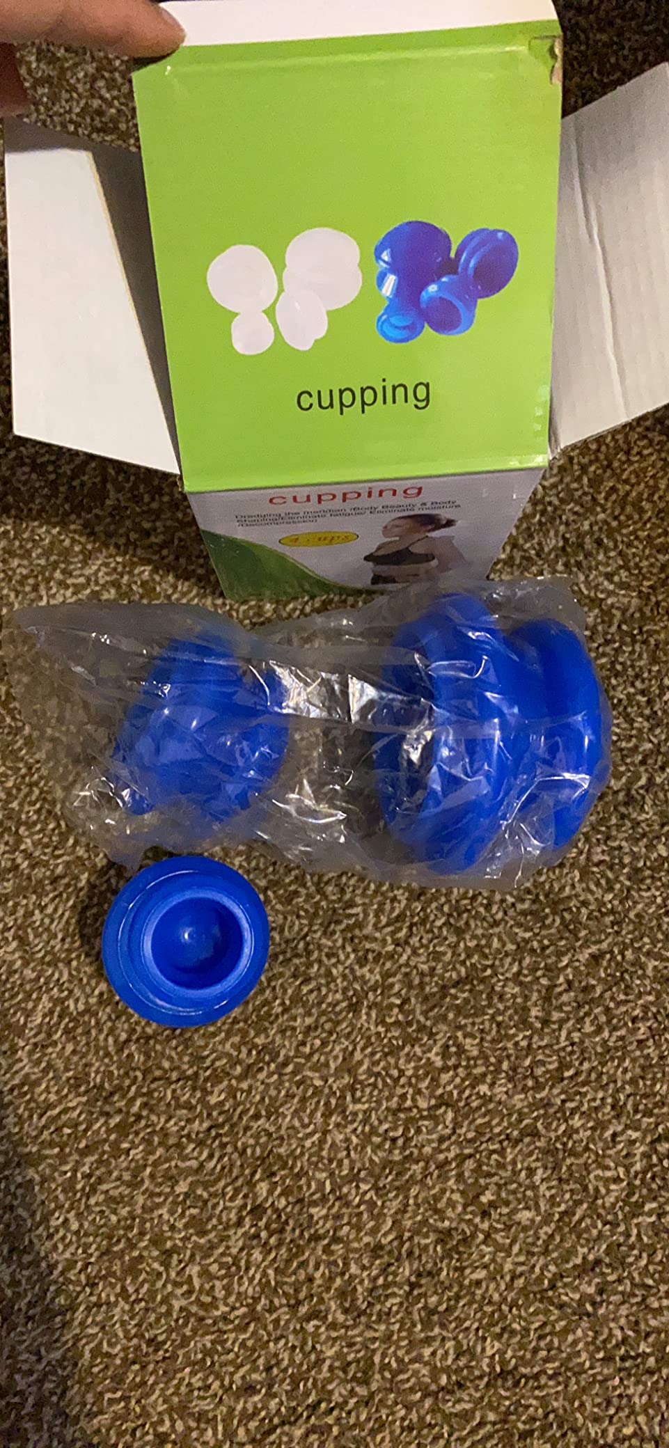 Silicone Cupping Therapy Set, Cupping Set Massage Therapy Cups, Massage Cups | Body Sculpt Cup, Cellulite Reduction Cupping Kit, Muscle and Joint Pain Myofascial Cupping Massager, Studio Home SPA customer photo 2