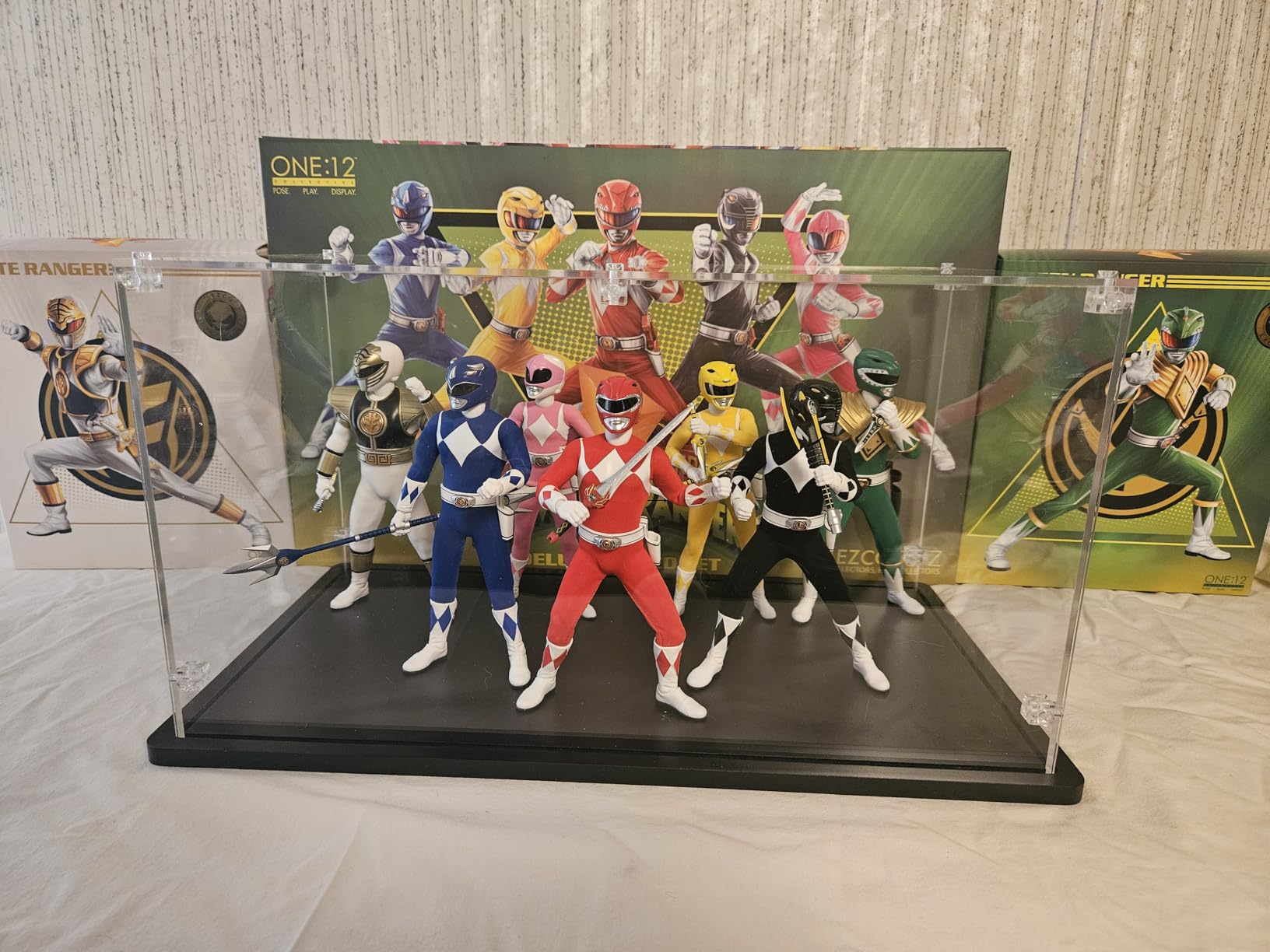Acrylic Display Case - 3mm Thick, Inner Size 15x8x8 Inch | with Black Wooden Base, Assemble Dustproof Showcase Clear Display Case for Collectibles Figures Doll Toys Models Cars customer photo 1
