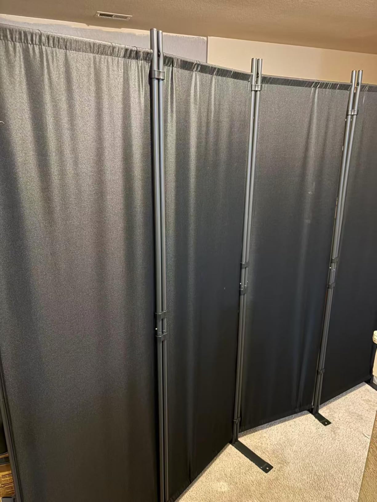 Room Divider 4 Panel-88''Wide,6FT Room Dividers and Folding Privacy Screens customer photo 2