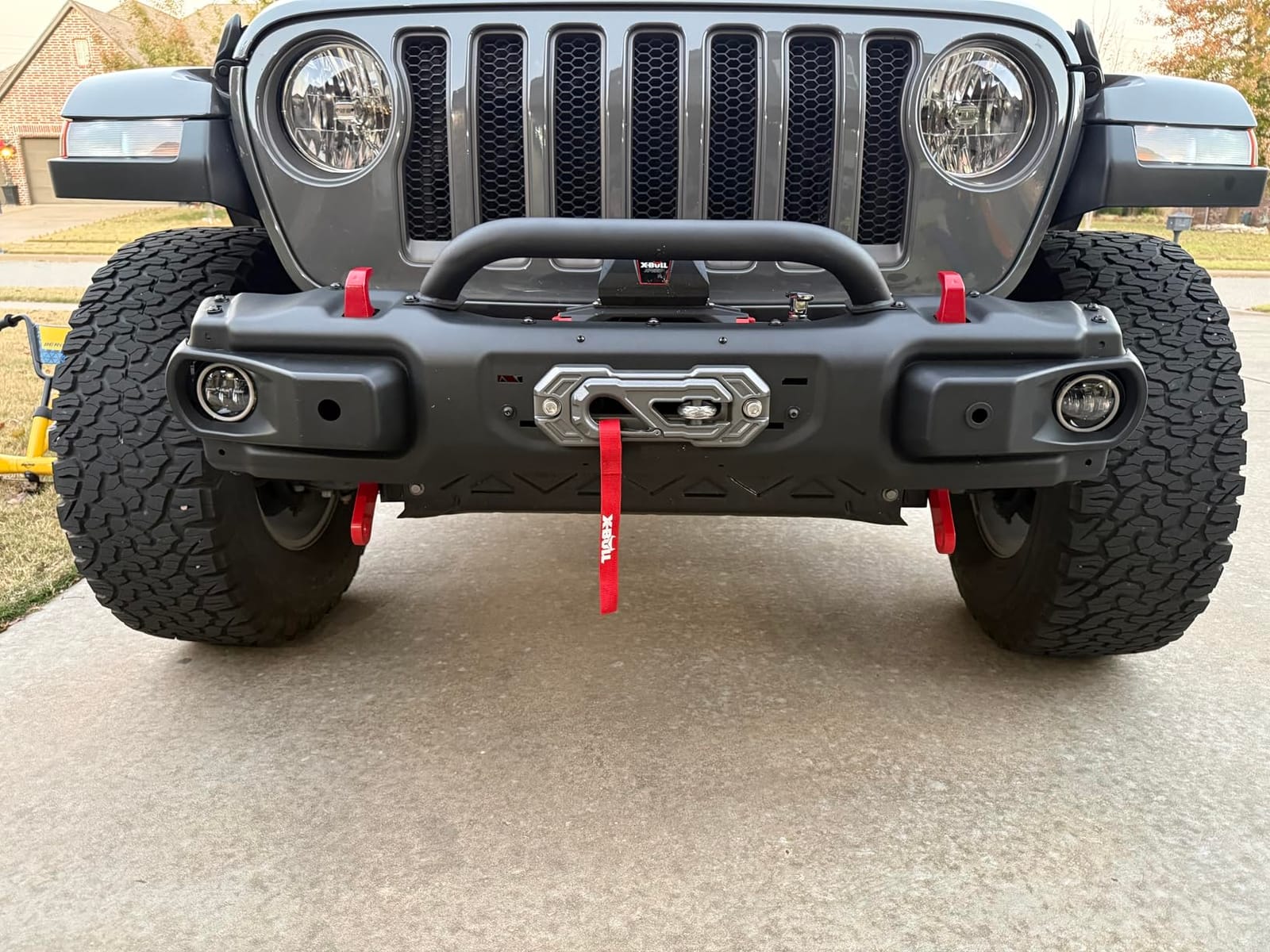 X-BULL Winch-13500 lb. Load Capacity Electric Winch -12V DC Power for Towing Truck Off Road, 2 in 1 Wireless Remote,13500 XRS Series customer photo 1