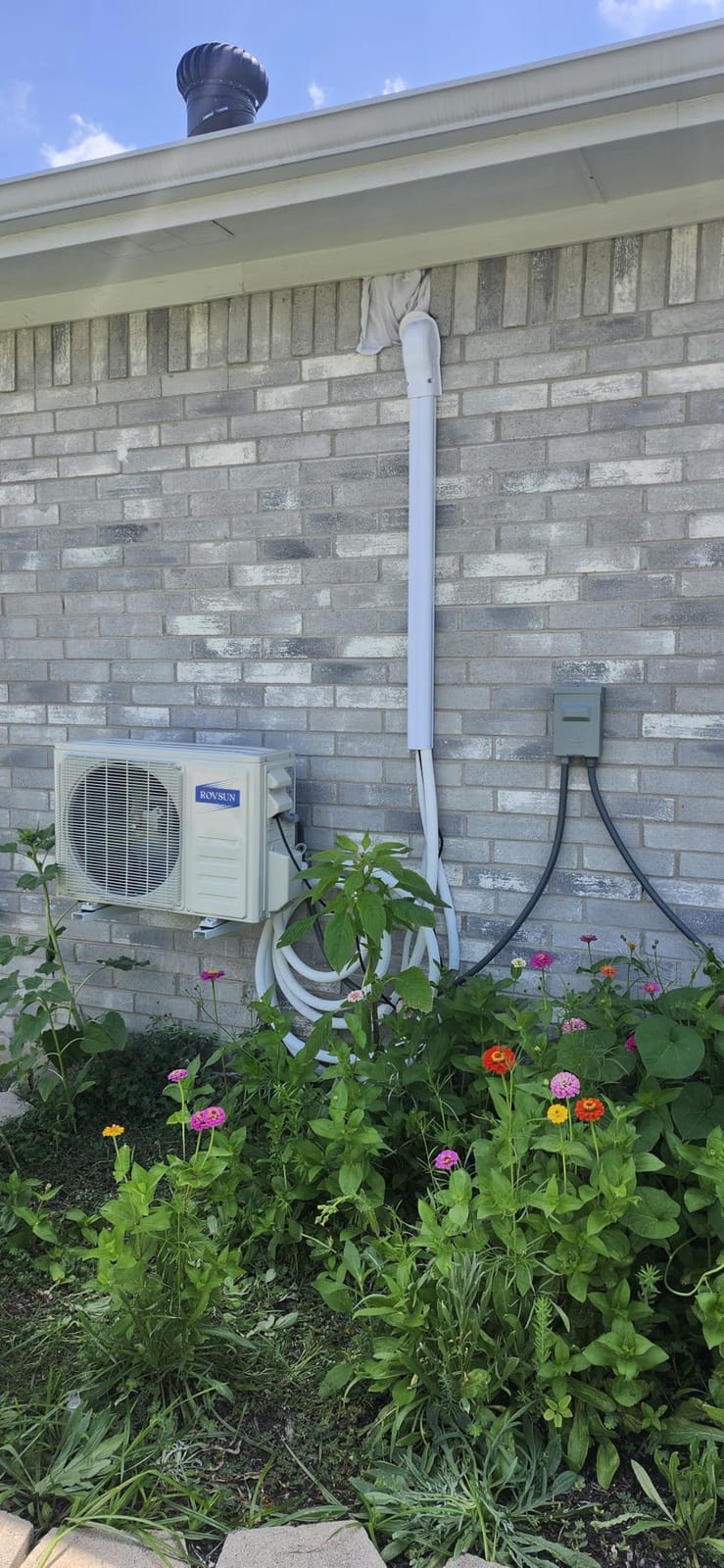 ROVSUN 9000 BTU Wifi Enabled Mini Split Air Conditioner & Heater with Inverter, 20 SEER2 Energy Saving 115V Ductless Split AC Unit with Pre-Charged Condenser, Heat Pump & Installation Kit customer photo 1