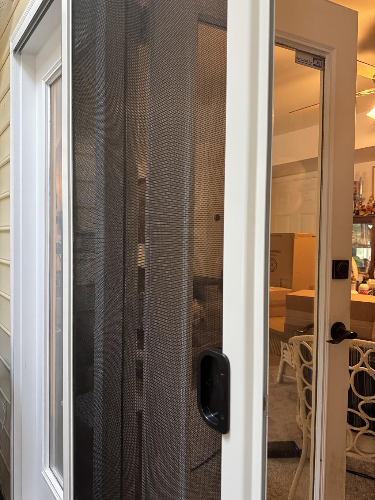 Sliding Patio Screen Door with Pet-Proof Petscreen Mesh - 36