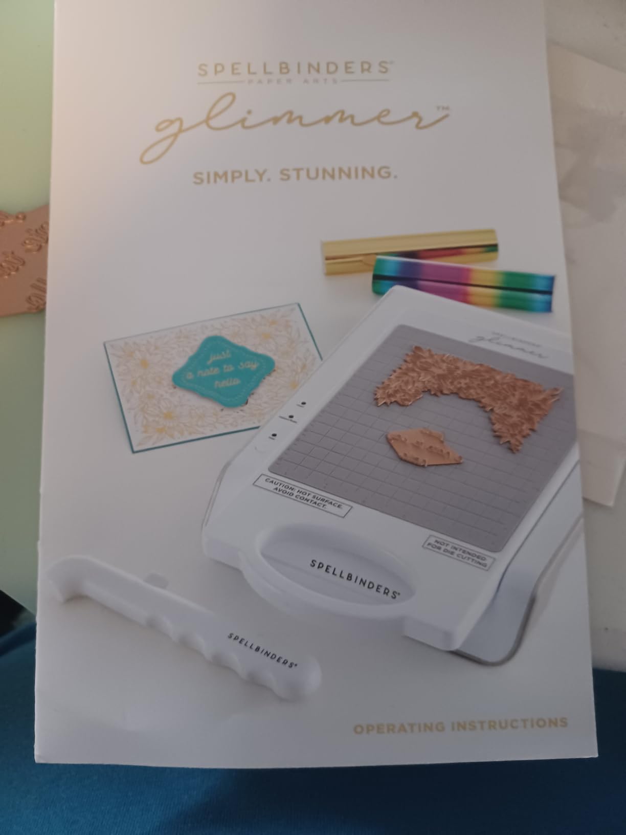 Spellbinders Glimmer Hot Foil System - New & Improved - GLS-005 - Platinum customer photo 1