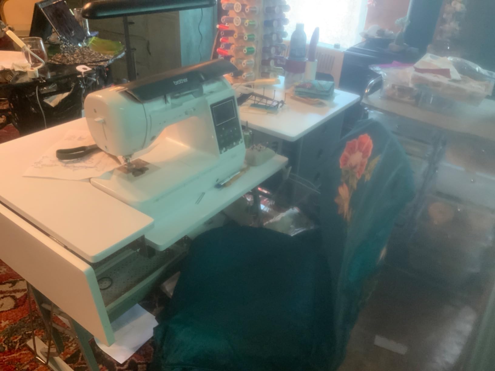 Sew Ready Eclipse Ultra Sewing Table, 60.25