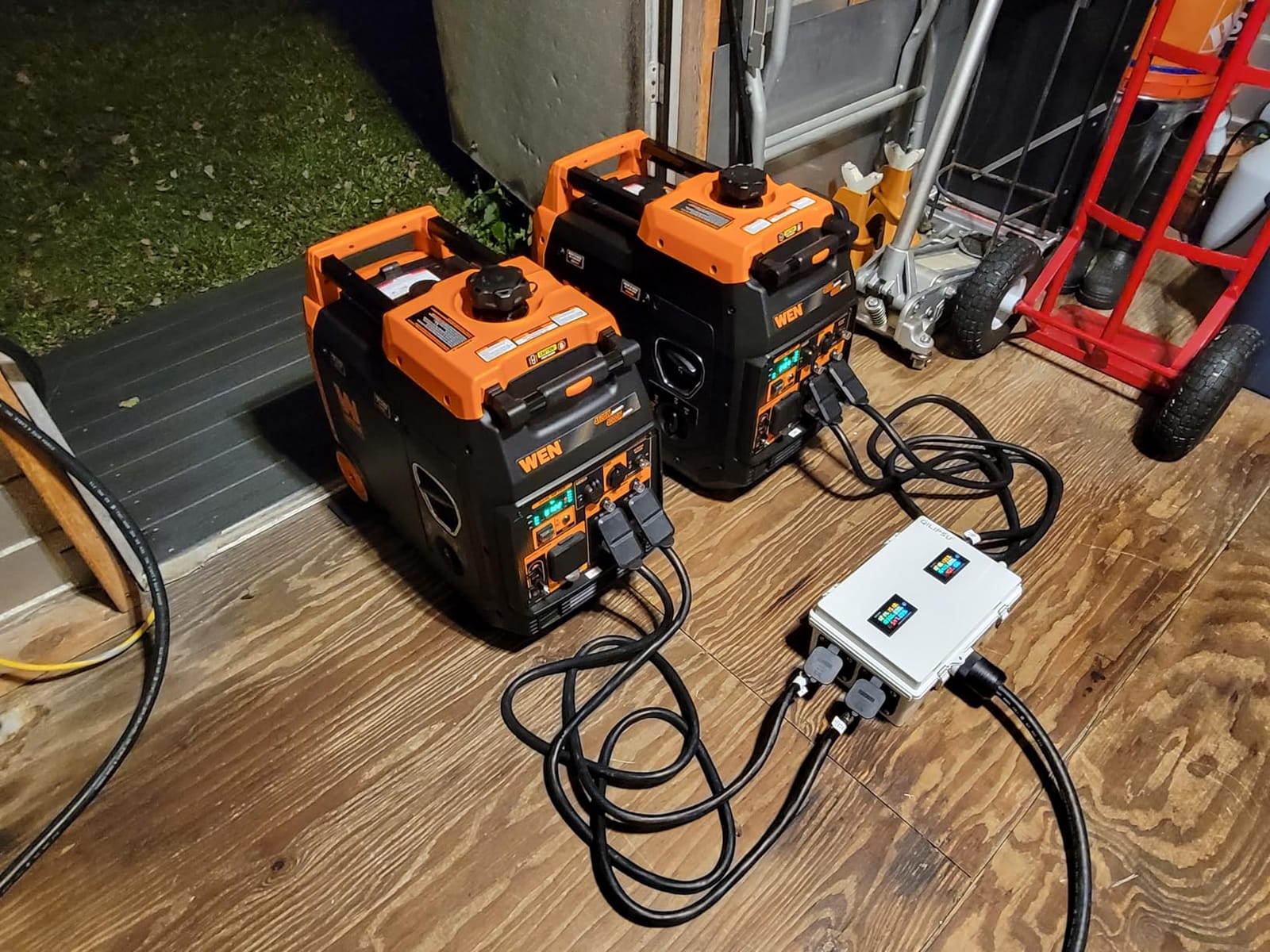 WEN Quiet and Lightweight 4800-Watt RV-Ready Portable Inverter Generator with Fuel Shut Off (56477i) customer photo 1
