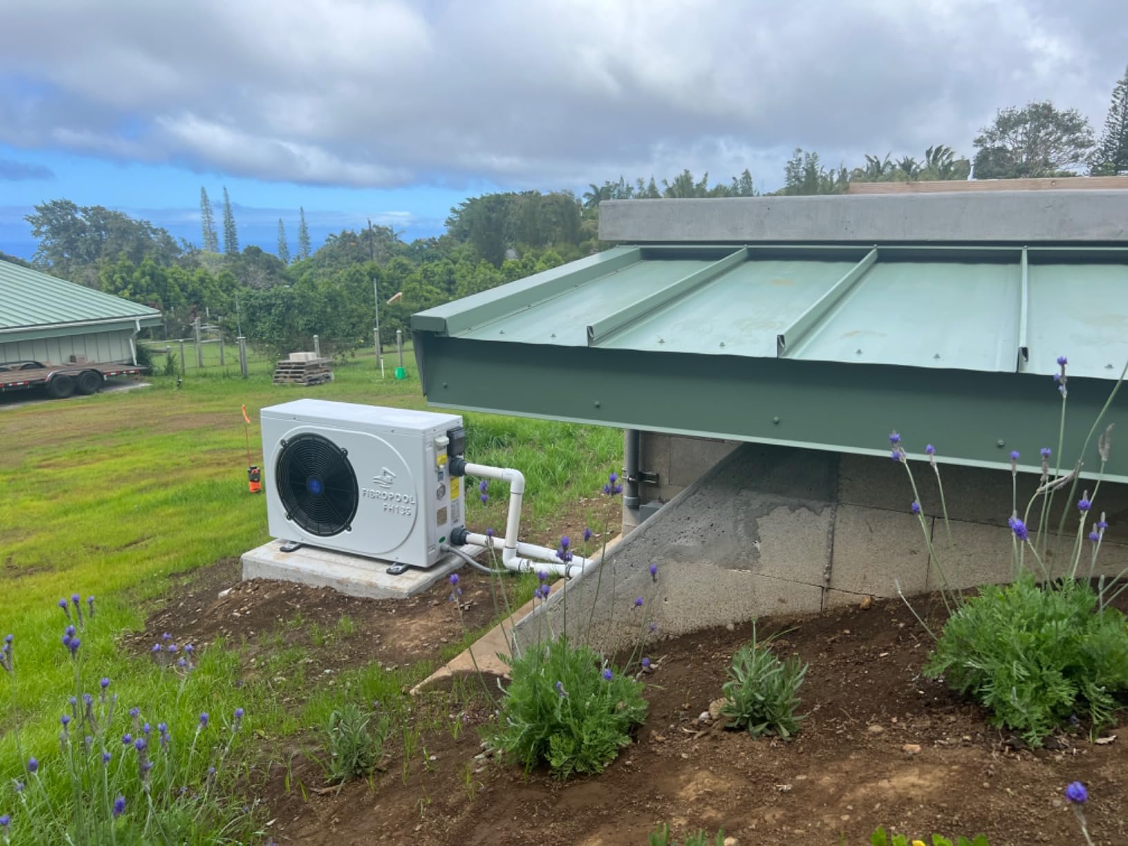 FibroPool Pool Heat Pump FH135-35,000 BTU 120V - 7,500 Gal - Electric customer photo 1