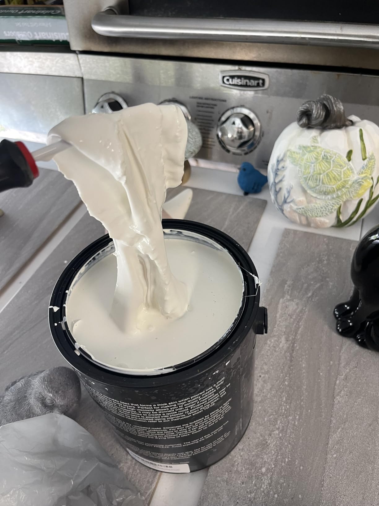 Casting Latex 1 Gallon - Premium Latex for Prop Making, Easy Mold Making, Pouring, and Brushing on Coats! customer photo 1