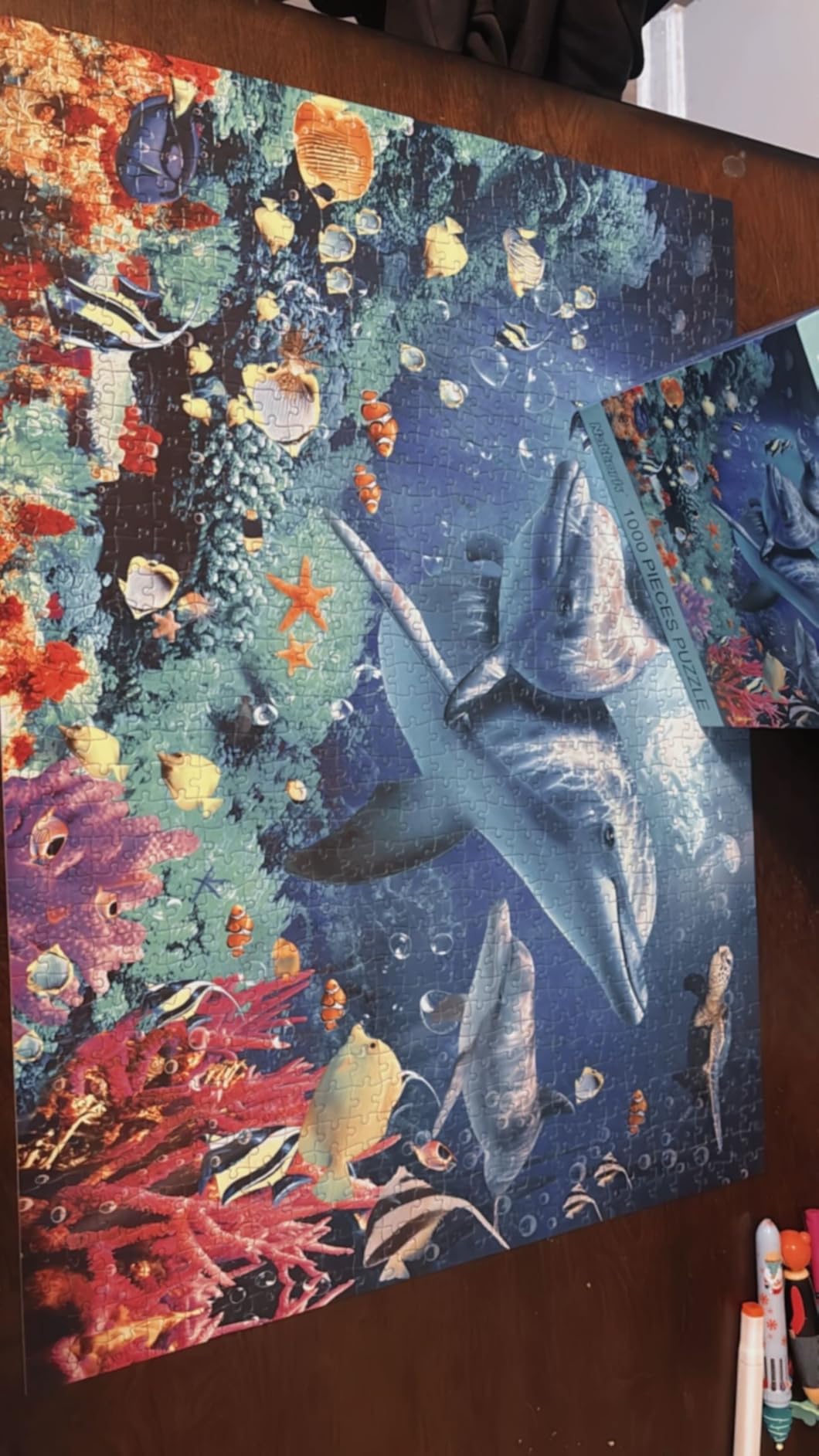 Jigsaw Puzzles 1000 Pieces, Sea Animals Puzzles for Adults 1000 Pieces customer photo 2